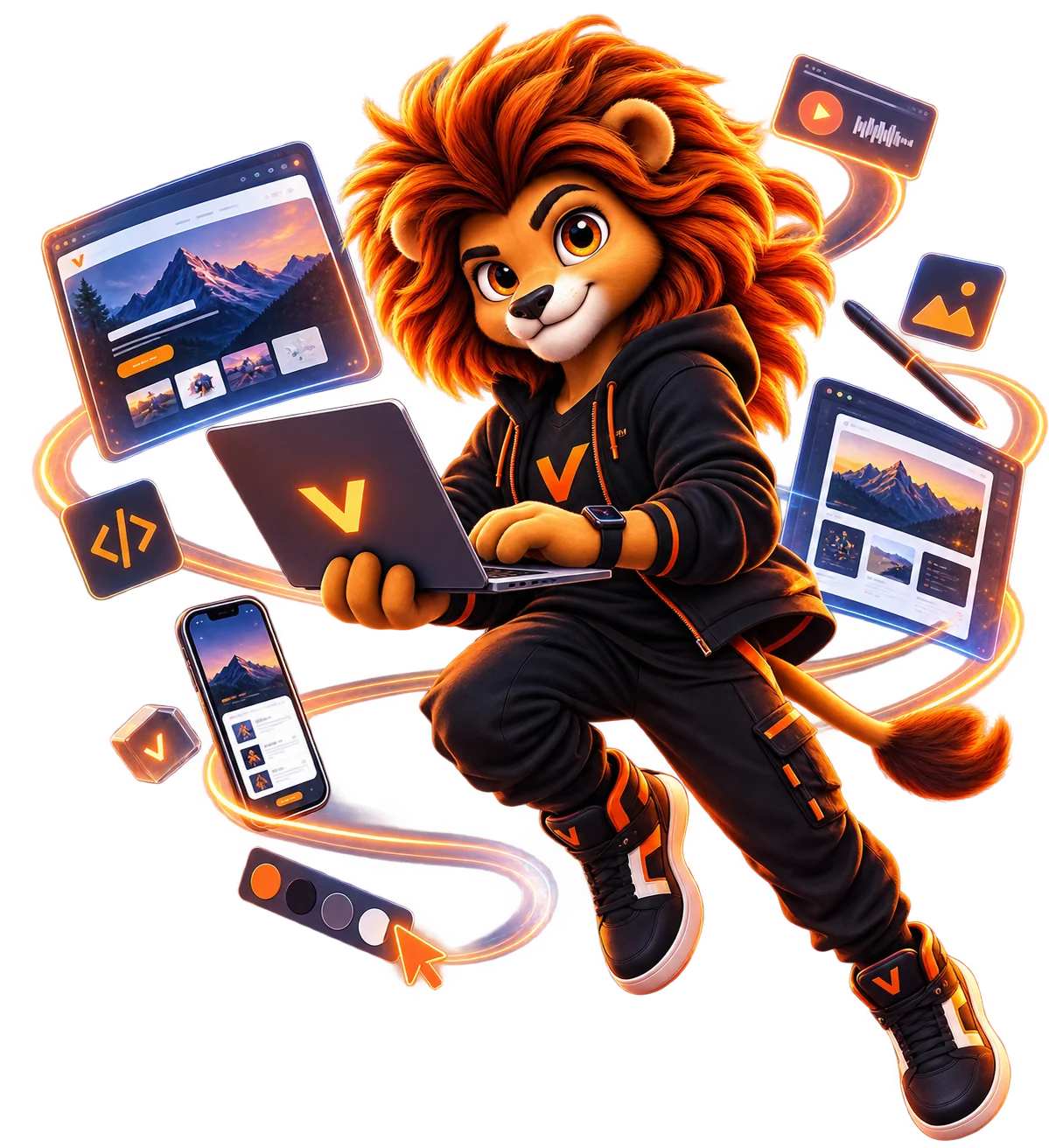 Vunny, mascote da Vunny Studio Forge